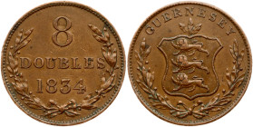 Guernsey 8 Doubles 1834