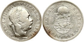 Hungary 1 Forint 1888 KB