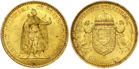 Hungary 20 Korona 1892 KB