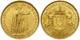 Hungary 20 Korona 1897KB