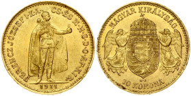 Hungary 10 Korona 1911 KB