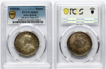 India British Rupee 1919 (B) PCGS MS 64