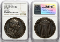 Italy Vatican City Papal States Piastra ND (1700) Holy Year NGC VF DETAILS