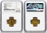 Italy Venice Zecchino ND (1789-1797) NGC MS 62