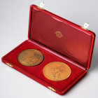 Italy Medals 1981 Anniversary of the Franciscan School & Societas Numismatica Bavzenensis 1987 Lot of 2 pcs