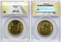 Kenya 10 Cents 1969 ANACS MS 64