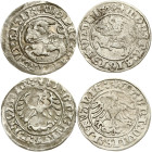 Lithuania Polgrosz 1509 & 1513 Vilnius Lot of 2 pcs