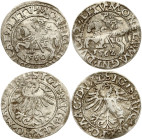 Lithuania Polgrosz 1560 & 1562 Vilnius Lot of 2 pcs