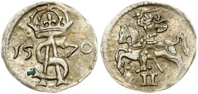Lithuania Dwudenar 1570 Vilnius