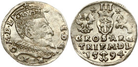 Lithuania Trojak 1594 Vilnius