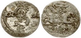 Lithuania Dwudenar 1620 Vilnius upturned date (RR)