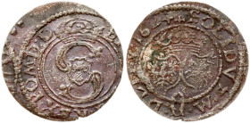 Lithuania Szelag 1624 Vilnius