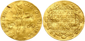 Netherlands Holland Ducat 1769