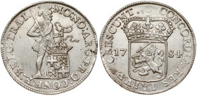 Netherlands Utrecht Silver Ducat 1784