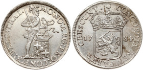 Netherlands Utrecht Silver Ducat 1784