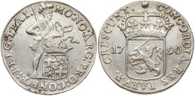 Netherlands Utrecht Silver Ducat 1790