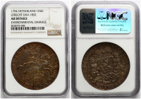 Netherlands Utrecht Ducaton 1794 NGC AU DETAILS