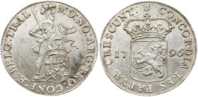 Netherlands Batavian Republic Utrecht Silver Ducat 1796