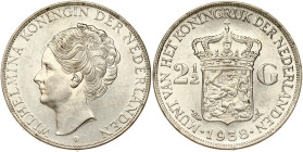 Netherlands 2½ Gulden 1938