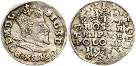 Poland Trojak 1595 Lublin (R)