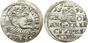 Poland Trojak 1598 Riga