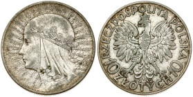 Poland 10 Zlotych 1932 (L)