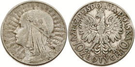 Poland 10 Zlotych 1932 (L)