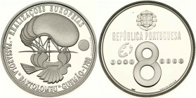 Portugal 8 Euro 2007 Passarola of Bartolomeu de Gusmão