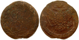 Russia 5 Kopecks 1766 ЕМ