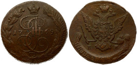 Russia 5 Kopecks 1769 ЕМ