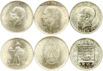 Sweden 5 Kronor 1952-1966 Lot of 3 coins