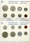 Switzerland 1 Rappen - 5 Francs 1979 Set of 8 Coins