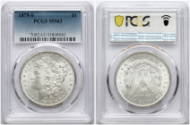 USA Morgan Dollar 1879 S PCGS MS 63