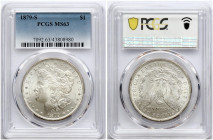 USA Morgan Dollar 1879 S PCGS MS 63