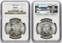 USA Morgan Dollar 1884 O NGC MS 63
