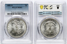 USA Morgan Dollar 1885 O PCGS MS 63