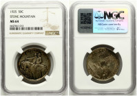 USA 1/2 Dollar 1925 Stone Mountain Memorial NGC MS 64