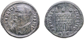 Rome Roman Empire 308 - 324 HTε AE Nummus - Licinius I (PROVIDENTIAE AVGG) Bronze Heraclea Mint 3.26g VF RIC VII 15 RCV IV 15264