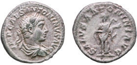 Rome Roman Empire 218 - 222 AR Denarius - Elagabalus (SALVS ANTONINI AVG; Salus) Silver Rome Mint 3.29g XF RIC IV.2 139d OCRE ric.4.el.139d