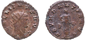 Rome Roman Empire 260 - 268 B BI Antoninianus - Gallienus (ABVNDANTIA AVG; Abundantia) Billon Rome Mint 2.65g VF RIC V.1 157a OCRE ric.5.gall(2).157a ...