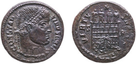 Rome Roman Empire 306 - 337 AE Nummus - Constantinus I (PROVIDENTIAE AVGG) Bronze 4.12g UNC