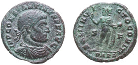 Rome Roman Empire 315 - 316 PARL AE Nummus - Constantinus I (SOLI INVICTO COMITI; Arelate) Bronze Arelate Mint 2.34g VF RIC VII 57 OCRE ric.7.ar.57