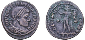 Rome Roman Empire 316 RS AE Nummus - Constantinus I (SOLI INVICTO COMITI DN) Bronze Rome Mint 3.39g VF RIC VII 46