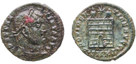 Rome Roman Empire 324 - 325 SMK AE Nummus - Constantinus I (PROVIDENTIAE AVGG) Bronze Cyzicus Mint 2.46g VF RIC VII 24 OCRE ric.7.cyz.24