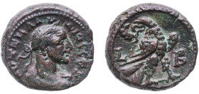 Rome Roman Empire Roman provinces, Egypt 269 - 270 L B AE Tetradrachm - Claudius II (Alexandria) Bronze Alexandria Mint 11.85g VF Milne 4265
