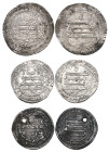 Abbasid, al-Muntasir (247-248h), dirham, Surra man ra’a 248h, 2.89g (SICA 4, 454; Album 231), pierced, some deposit, about very fine and rare; al-Muta...