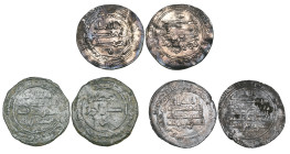 Tulunid, Ahmad b. Tulun (254-349h), cast fals, Thughur al-Shamiya 264h, 3.50g (Miles, Tarsus 20), fine, rare; Khumarawayh b. Ahmad, dirham, al-Rafiqa ...