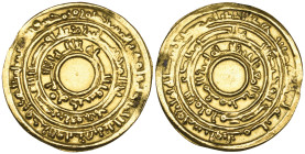 Fatimid, al-Mu’izz (341-365), dinar, Misr 358h, 4.15g (Nicol 349), ex-mount, cleaned, very fine 

Estimate: GBP 350-400
