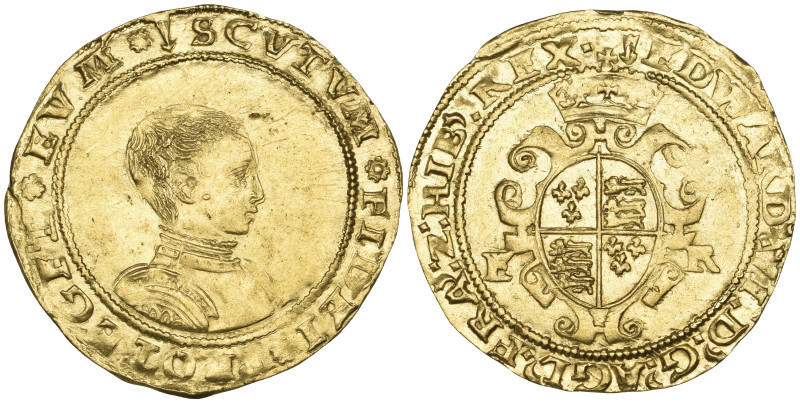 Edward VI (1547-53), Second Period (Jan. 1549-April 1550), Tower I mint, half-so...