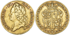 George II, intermediate head, two-guineas, 1740/39, another similar (S. 3668), good fine

Estimate: GBP 2000-2500